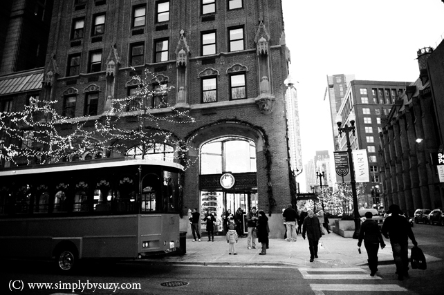 chicago holly trolley tour photography