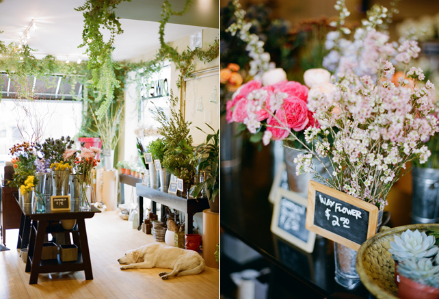 flowers at pistil & vine 